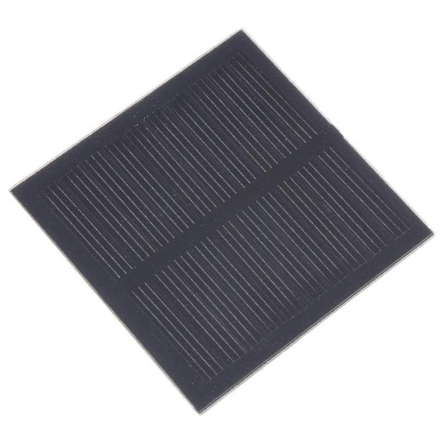DIY Solar Panel Module for Educational Projects and Battery Charging - small square solar cell for student projects and battery charging