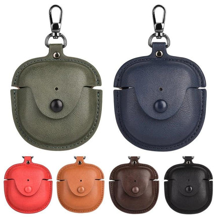 Bose QuietComfort Earbuds Protective Case for Daily Use PU leather keychain case in multiple colors for commute and travel