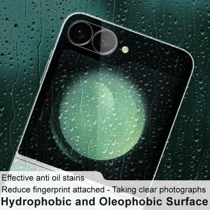 Imak High Definition Glass Lens Film for Phone Protection protecting camera lens from water, fingerprints and scratches on a smartphone