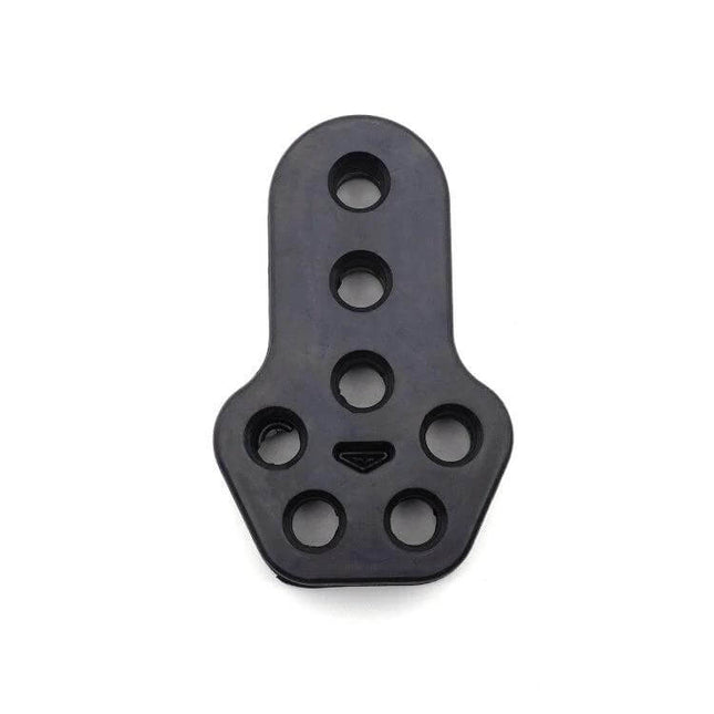 Car Exhaust Hanger Rubber Insulator For Secure Mounting - high-density rubber exhaust mount with multiple holes for secure mounting and vibration isolation