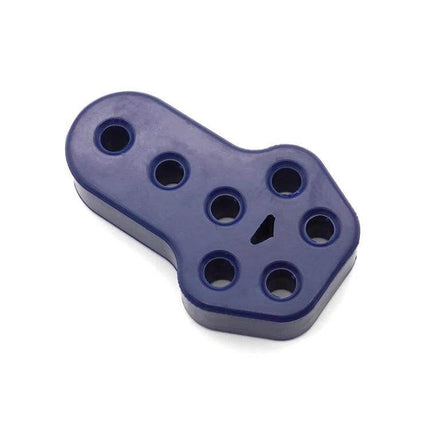 Car Exhaust Hanger Rubber Insulator For Secure Mounting - high-density rubber exhaust mount replacement, heat-resistant multi-hole design