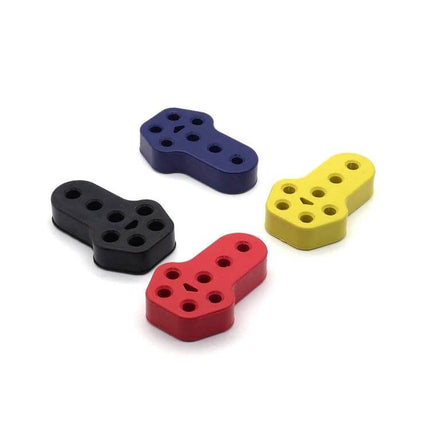 Car Exhaust Hanger Rubber Insulator For Secure Mounting - colored high-density rubber exhaust hanger set (black red blue yellow)