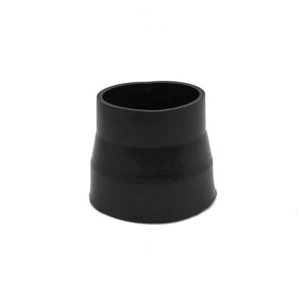 Universal Car Air Intake Rubber Connector 63mm to 76mm - black flexible rubber reducer for DIY intake between 63mm and 76mm tubes