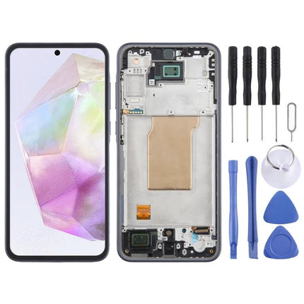 Replacement Screen for Samsung Galaxy Phones in Daily Use - complete LCD and digitizer assembly with frame and repair tools