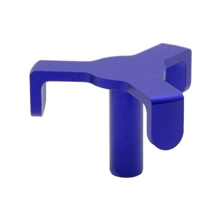 Aluminum Trunk Organizer Hook For Cars To Secure Bags - blue anodized aluminum trunk bag hook for Tesla Model 3 rear storage
