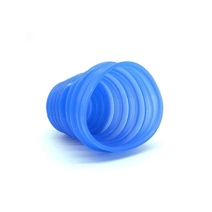 Car Steering Ball Rubber Dust Cover 95x130mm Durable And Practical - blue rubber tongue-and-groove protective boot for steering ball, easy snap-fit installation