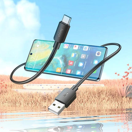 A Hoco USB-C Cable for Daily Device Charging Needs – 1m lightweight cable charging smartphone and tablet