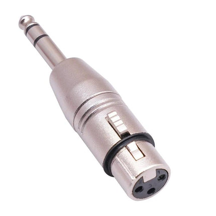 LZ1179 Connector for Home Audio Setups and Travel Gear - XLR female to TRS male adapter for clear home and travel audio connections