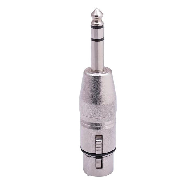 LZ1179 Connector for Home Audio Setups and Travel Gear — XLR female to TRS male adapter for clear home and travel audio connections