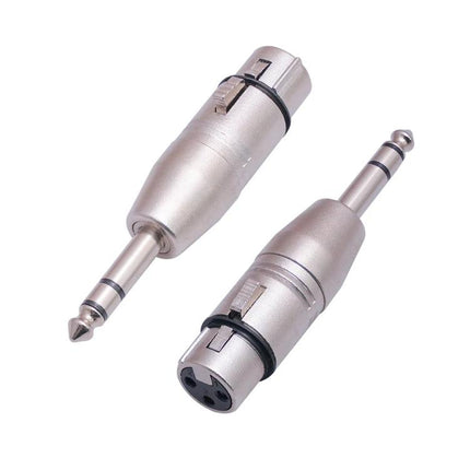 LZ1179 Connector for Home Audio Setups and Travel Gear - XLR female to TRS male adapter for clear home and travel audio connections