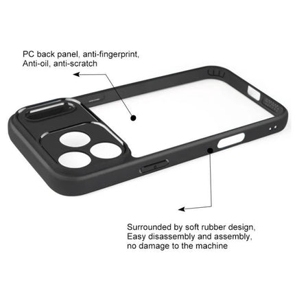Transparent iPhone Case for Everyday Protection - clear PC back, anti-fingerprint, soft rubber bumper for daily scratch and bump protection