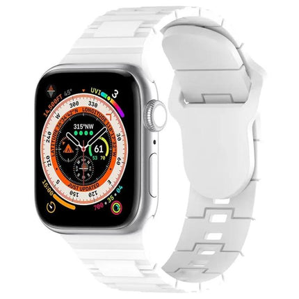 Armor Silicone Watch Band Square Buckle Apple Watch 40mm