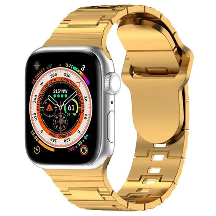 Apple Watch 44mm Silicone Band Armor Square Buckle