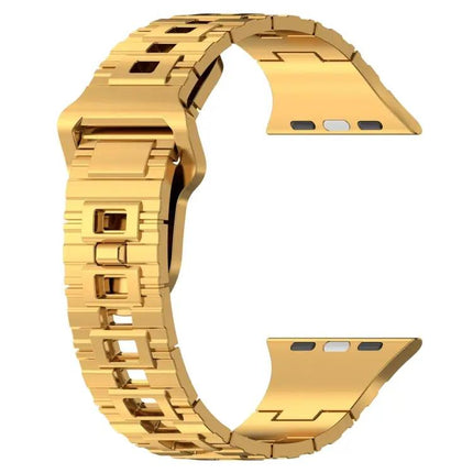 Apple Watch 44mm Silicone Band Armor Square Buckle