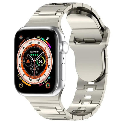 Apple Watch 44mm Silicone Band Armor Square Buckle