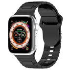 For Apple Watch SE 2022 44mm / Plating Titanium Black