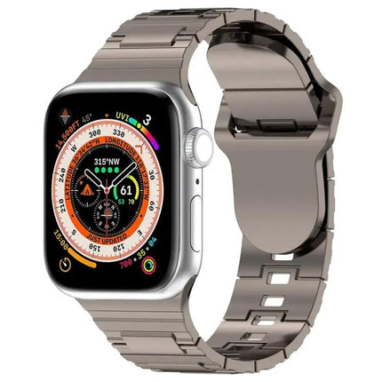 Armor Silicone Watch Band Square Buckle For Apple Watch 40mm