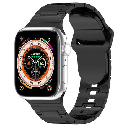 Silicone Armor Strap Square Buckle for Apple Watch 49mm