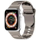 For Apple Watch Ultra 2 49mm / Plating Titanium Silver
