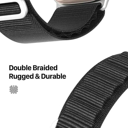 DUX DUCIS Nylon Loop Watch Band for Apple Watch 41/44/45mm
