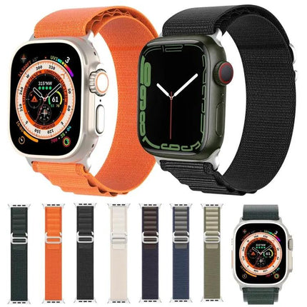 DUX DUCIS Nylon Loop Watch Band For Apple Watch 40-49mm