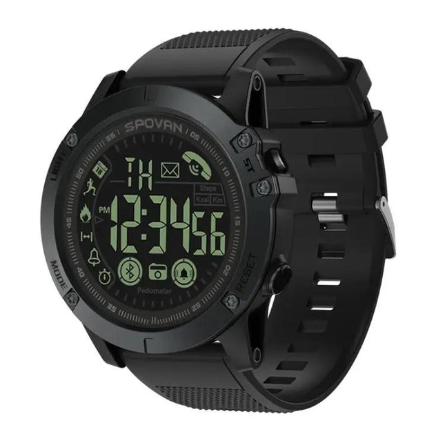 Spovan Outdoor Waterproof Smartwatch With Luminous Display | Syndmart