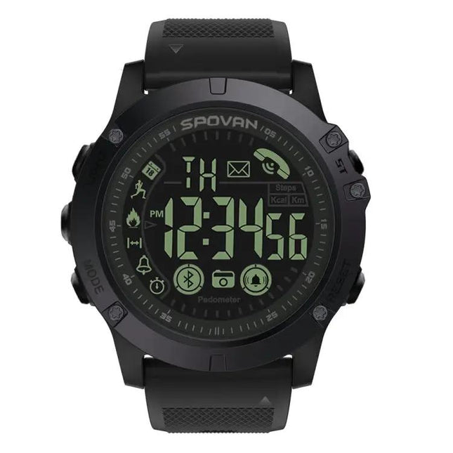 Spovan Outdoor Waterproof Smartwatch With Luminous Display | Syndmart