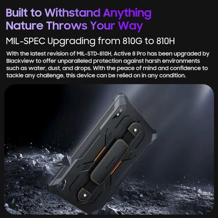 Blackview Active 8 Pro 10.36 Inch Rugged Tablet 8GB 256GB