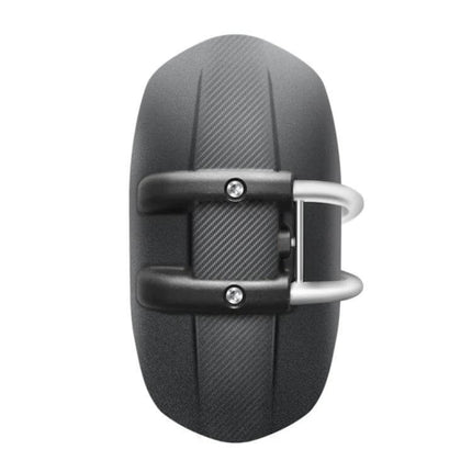 Motorcycle Rear Wheel Fender Mudguard A Style Foot – black PP A-style rear mudguard foot with double clamp, 7.5×5 cm, fits flat forks (Horizon, GW250)
