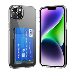 Transparent Air Bag Wallet Case for iPhone 15 Pro Max