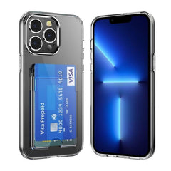 Transparent Air Bag Wallet Case for iPhone 15 Pro Max