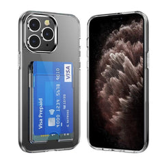 Transparent Air Bag Wallet Case for iPhone 15 Pro Max