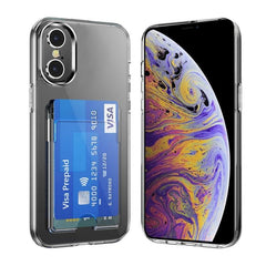 Transparent Air Bag Wallet Case for iPhone 15 Pro Max