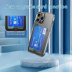 Transparent Air Bag Wallet Case for iPhone 15 Pro Max