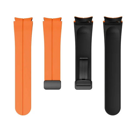 Dual Color Silicone Band Magnetic Buckle For Galaxy Watch 6