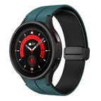 For Samsung Galaxy Watch 6 / 6 Classic / Dark Green+Black
