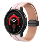 For Samsung Galaxy Watch 6 / 6 Classic / Pink+Rose Whisper