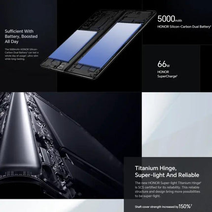 Honor Magic V2 Foldable Phone 16GB RAM 1TB Storage