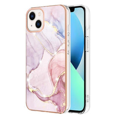 Marble-Inspired Electroplated Dual-Sided Shockproof TPU Phone Case