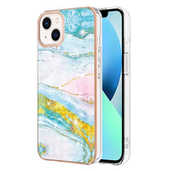 Marble-Inspired Electroplated Dual-Sided Shockproof TPU Phone Case