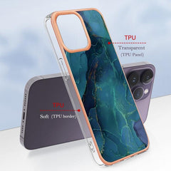 Marble Electroplated Dual-Sided IMD Phone Case