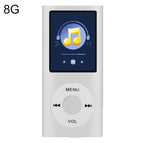 With 8G TF Card+Earphone+Cable / Silver
