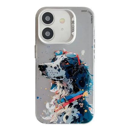 Animal Oil Painting Phone Case For iPhone 11 TPU PC