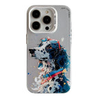 Pour iPhone 14 Pro Max / Chien tacheté
