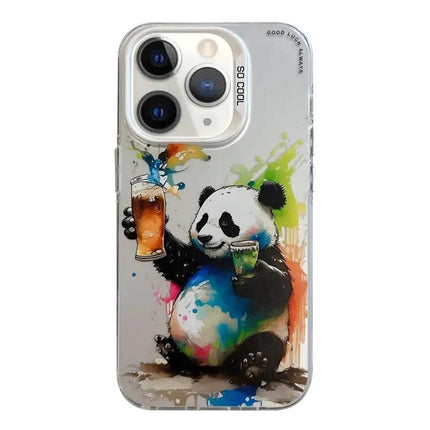 Animal Oil Painting Phone Case For Iphone 11 Pro Max