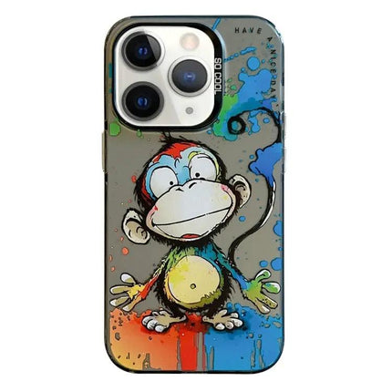 Animal Oil Painting Phone Case For Iphone 11 Pro Max