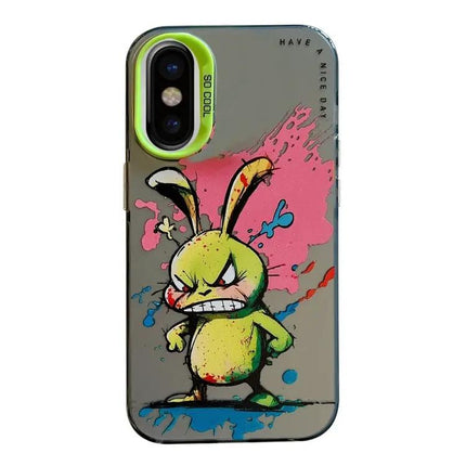 Animal Oil Painting Phone Case for iPhone X and XS