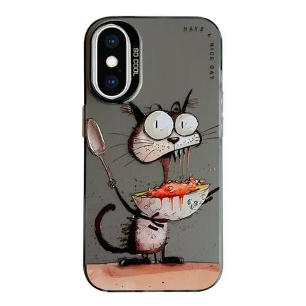 Animal Oil Painting Phone Case For Daily Protection