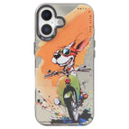 For iPhone 16 Plus / Bicycle Dog