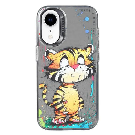 Animal Oil Painting Phone Case For Iphone XR With TPU